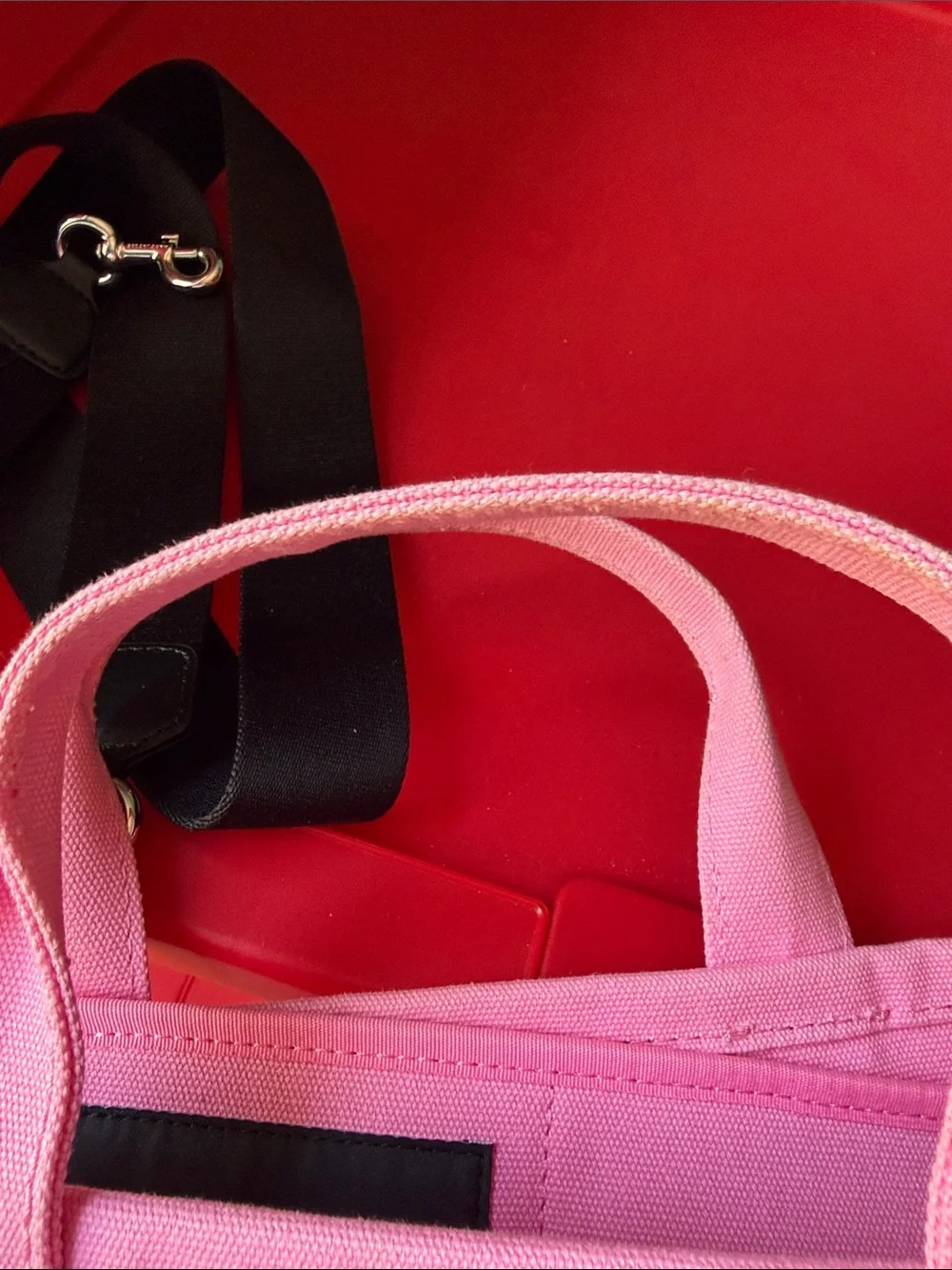 Marc Jacobs Pink Canvas Tote used